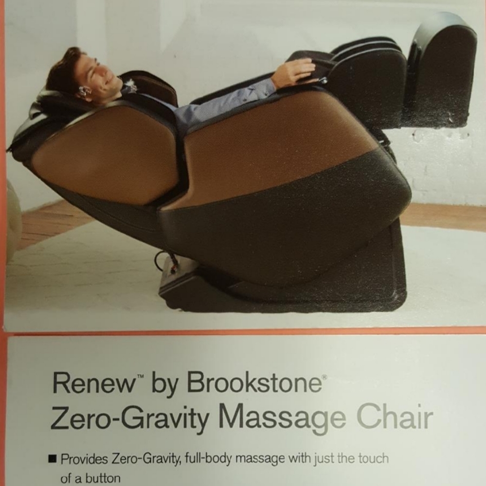 Brookstone Zero Gravity Massage Chair